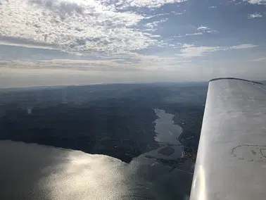 Overflying the the Jurassic Coast