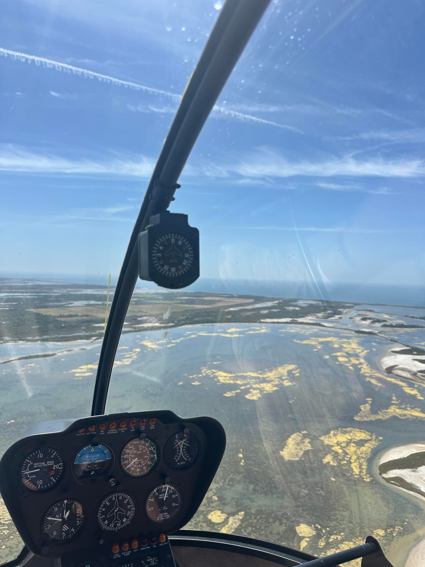 La Camargue en hélicoptère