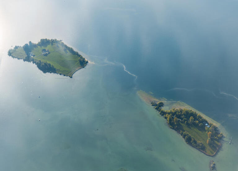 Rundflug über Zürich und die Seenlandschaft: Altstadt, Uetliberg und Zürichsee aus der Luft
