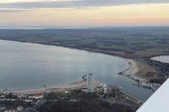 Rundflug über Rostock