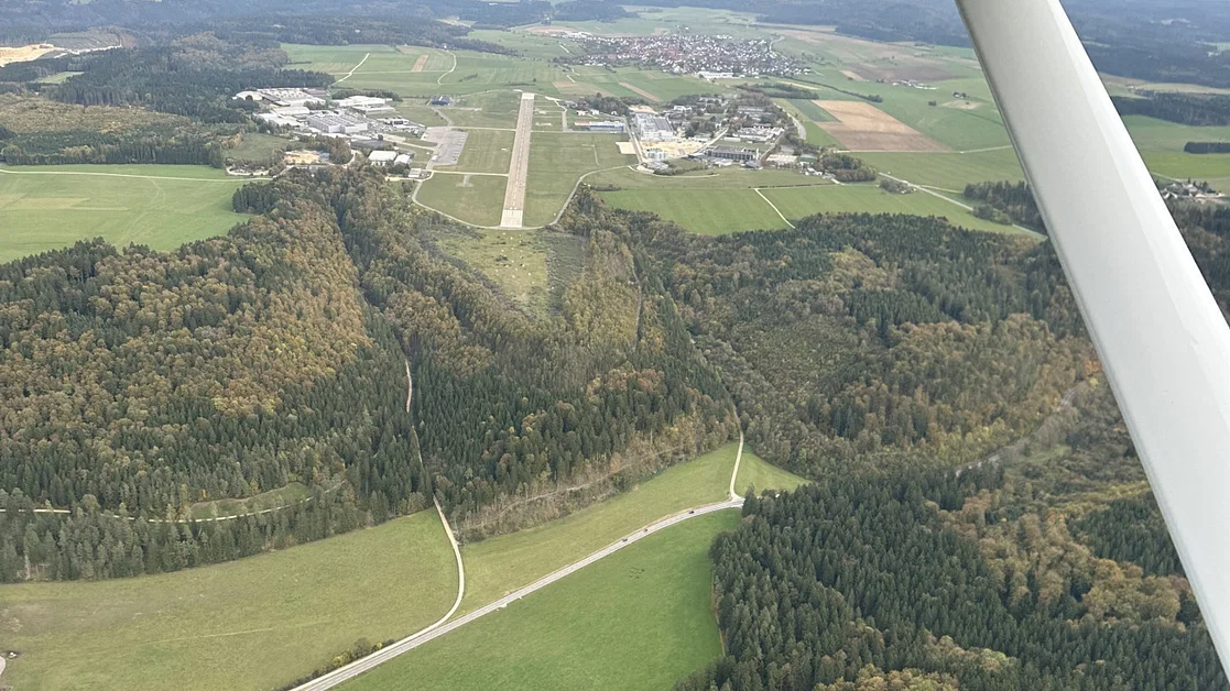 Rundflug zum Bodensee und Rheinfall