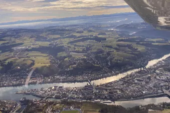 Rundflug Passau und Umgebung