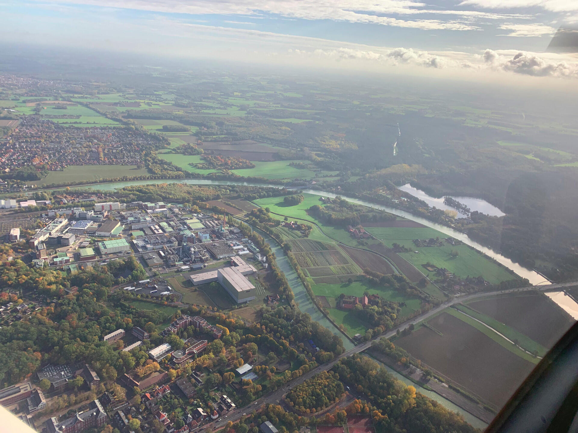 Individueller Rundflug über Münster und Umgebung