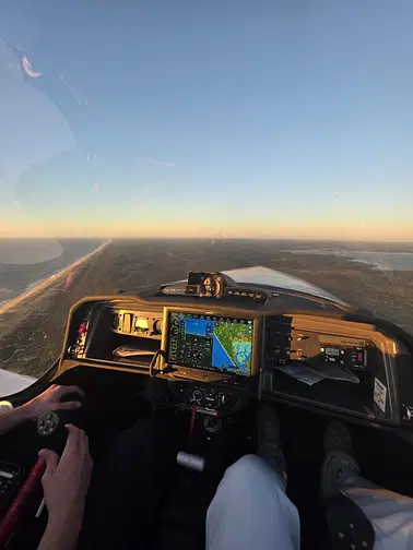 Survol du Bassin d'Arcachon