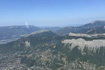 Le Néron, Mont Rachais, l’Écoutoux, Fort du Saint-Eynard