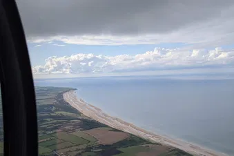 Balade aérienne : Les Plages du Débarquement