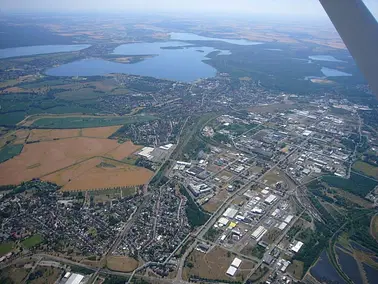Über Bitterfeld zu Goitzsche-See und Ferropolis