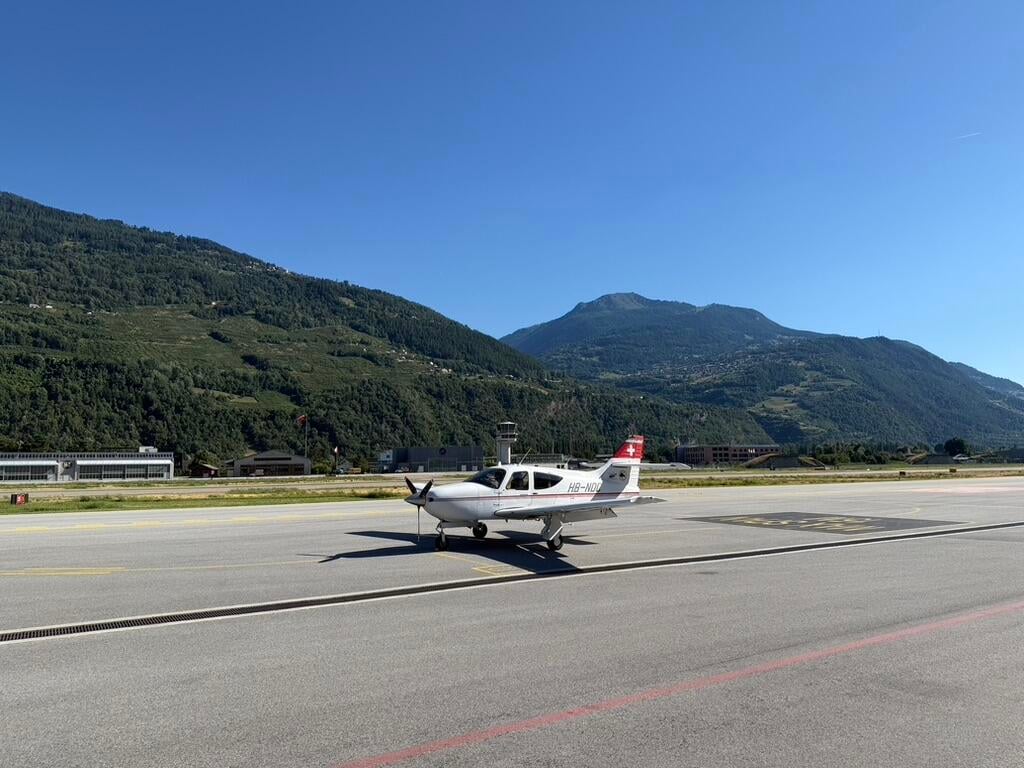 ✈️ Direkt von Triengen (Luzern) nach Sion ins Wallis 🇨🇭
