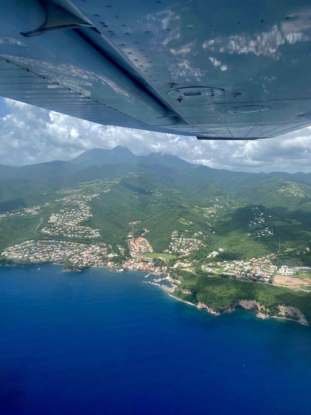 Balade aérienne en Martinique