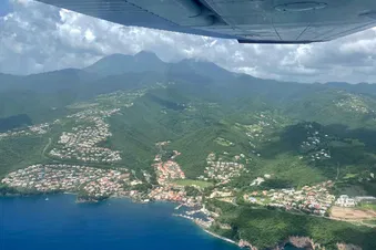 Balade aérienne en Martinique