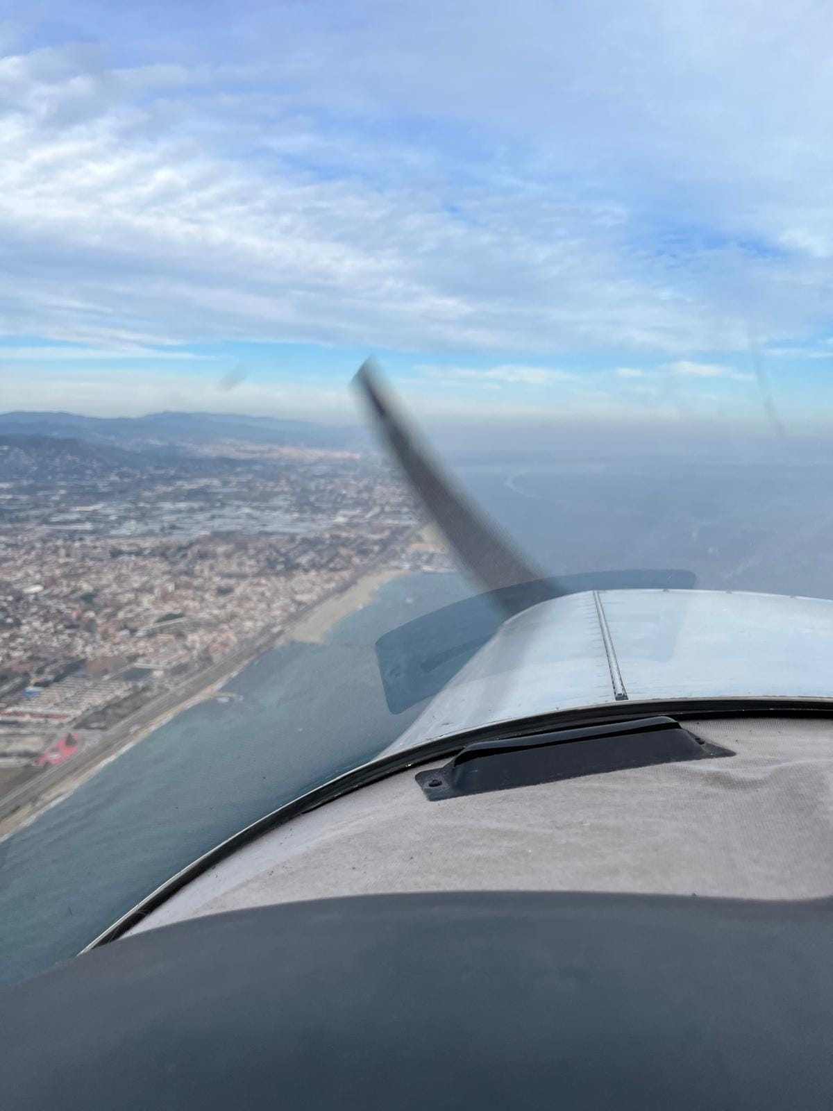 Sightseeing the coast of Barcelona