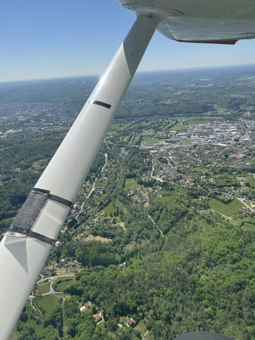 Vol au dessus de la capitale du Périgord - 3 places