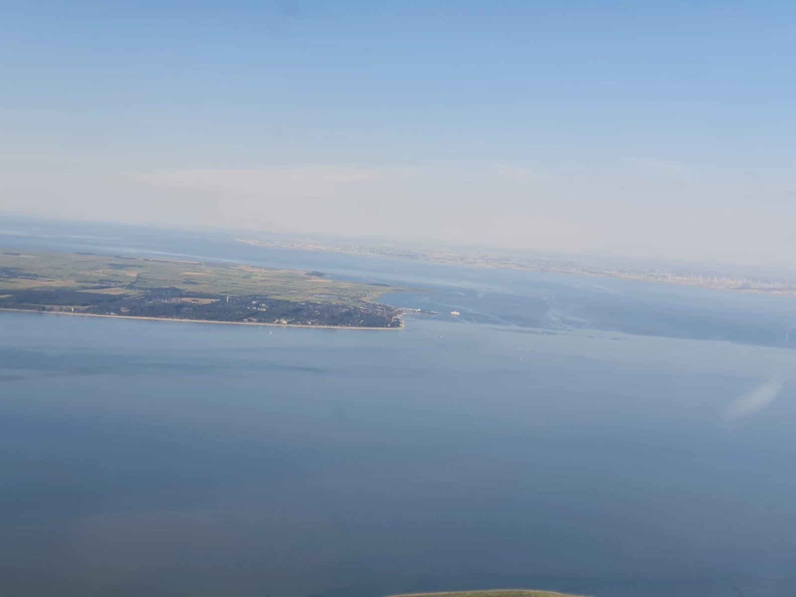 Rundflug entlang der Nordsee - optimal für 2 Passagiere