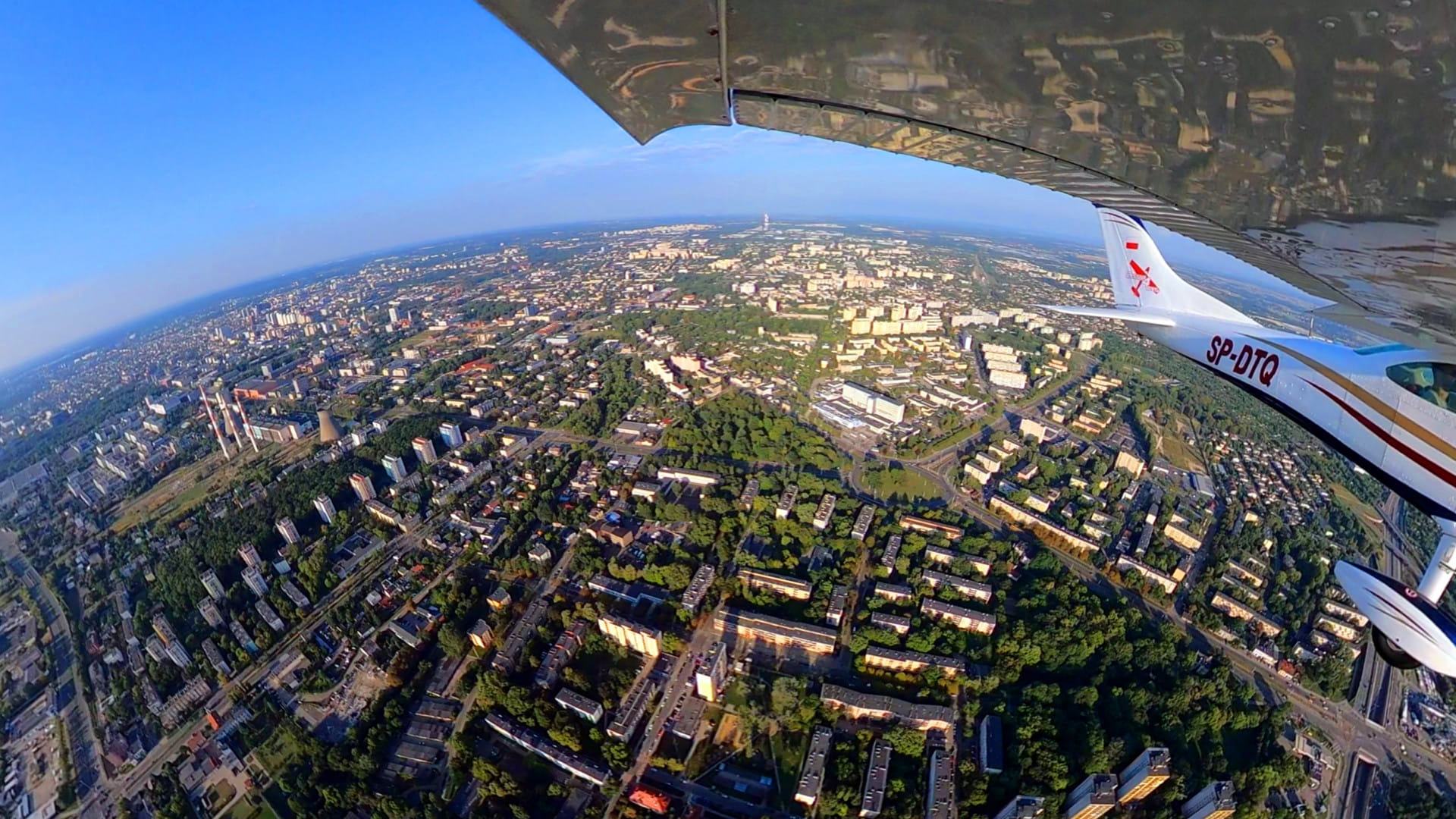 Lot widokowy samolotem 30 minut