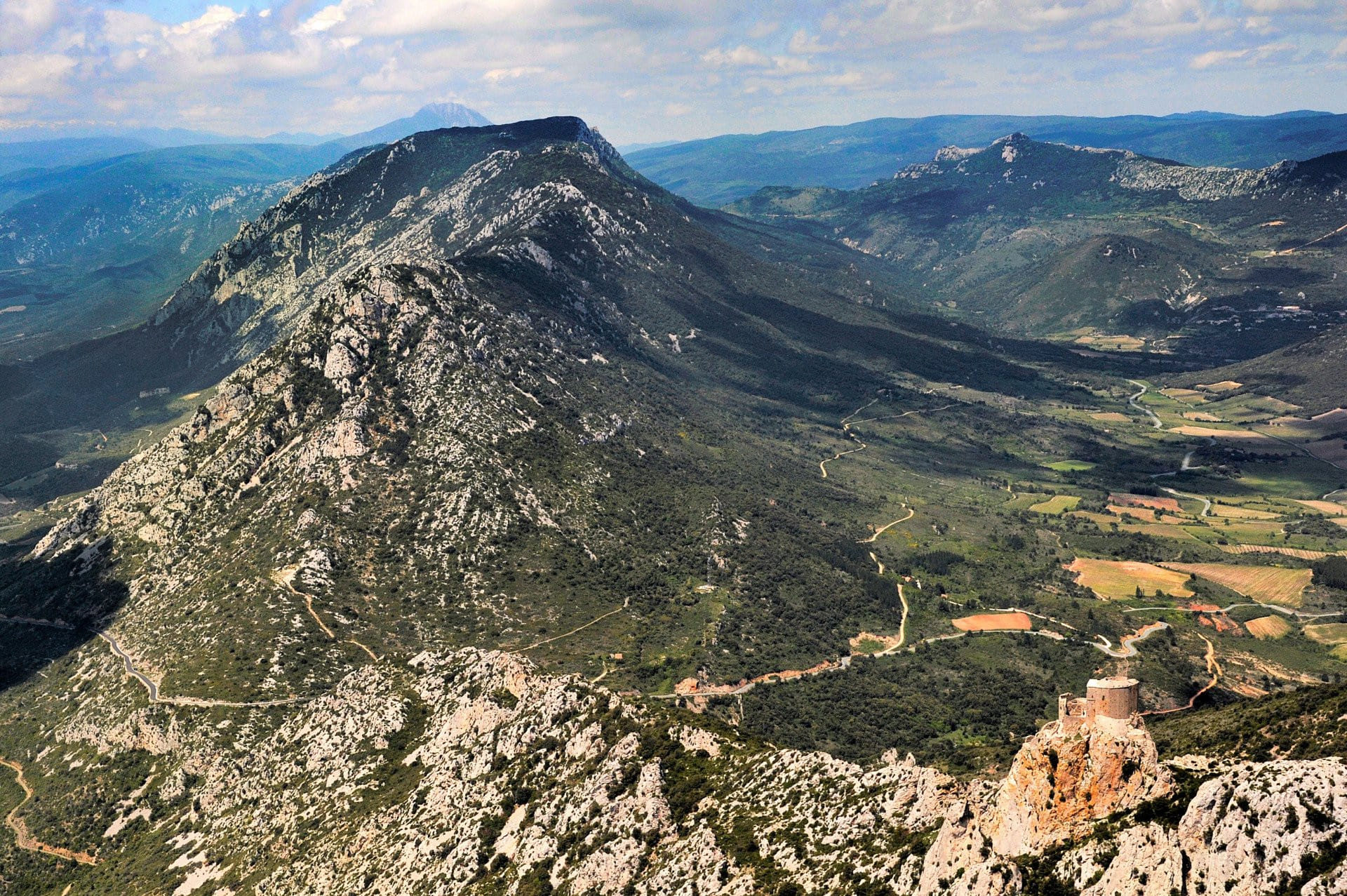 La balade des 10 chateaux Cathares
