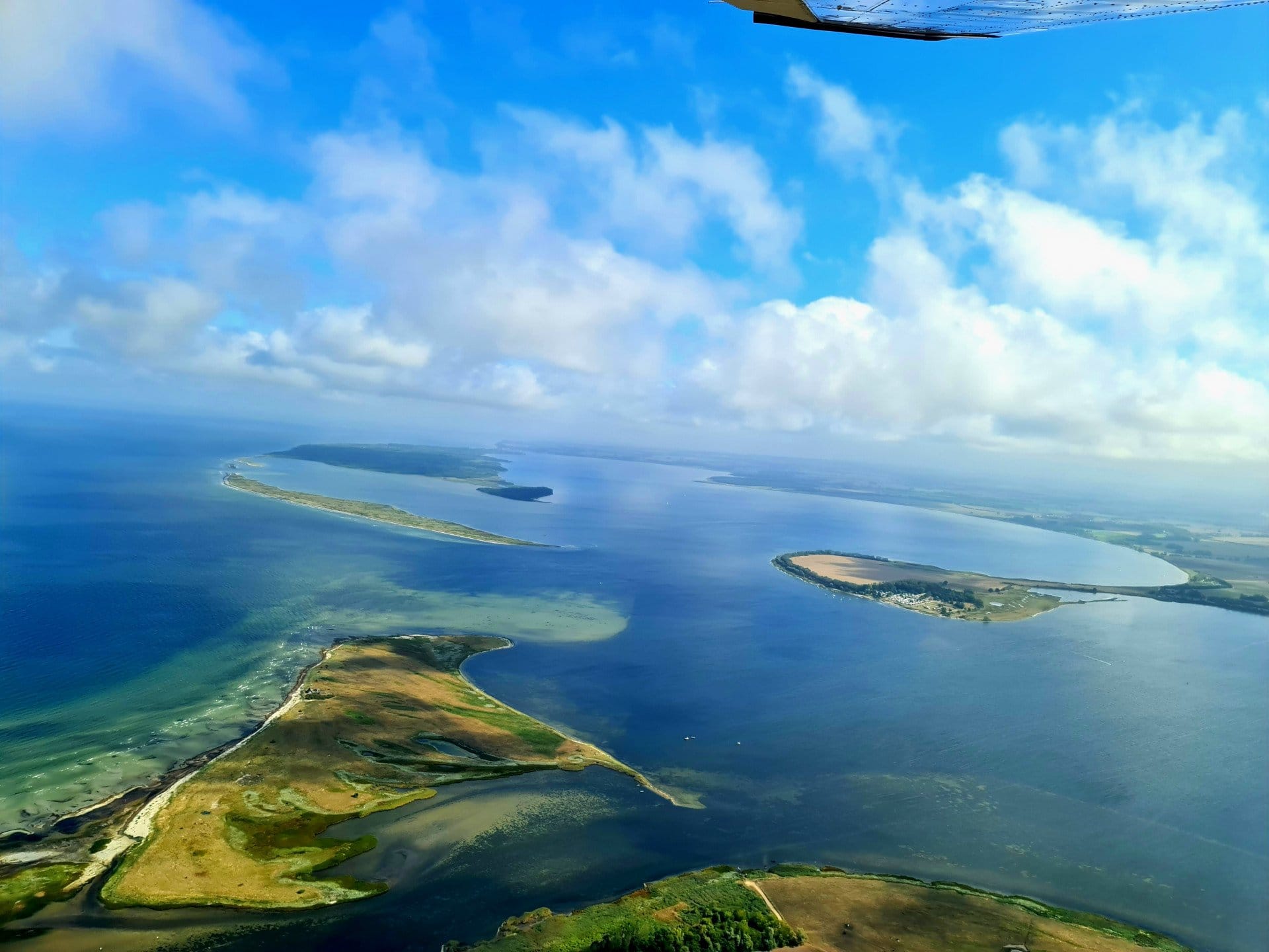 Flug zur Ostsee / Hansa-Park