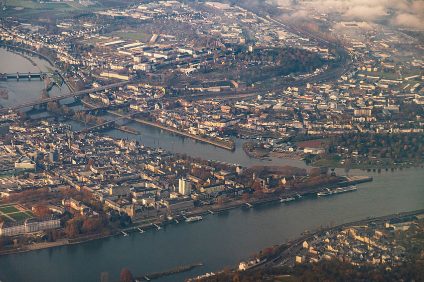 Deutsche Eck - wo Rhein und Mosel sich treffen