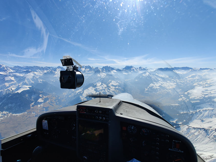 Jungfraujoch und Rigi von oben - für 1 Passagier