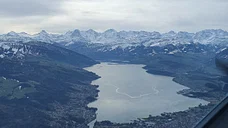 Scenic flight to Jungfrau