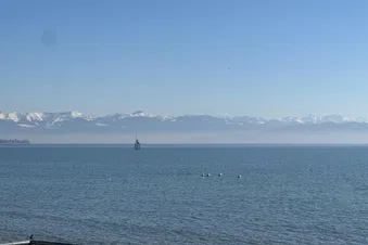 Ein Flug quer durch Deutschland zum schönen Bodensee