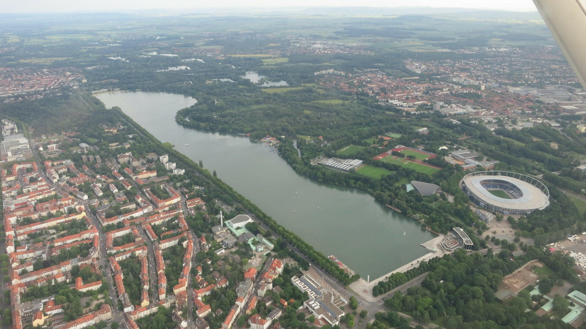 Großer Rundflug über Hannover