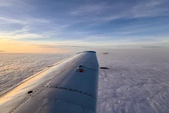 Hoch über dem Nebel