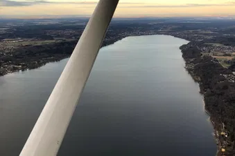 Kurzflug über 4 bayrische Seen