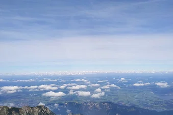 Bodensee oder Alpenrundflug