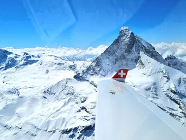 MtBlanc-Matterhorn-Aletschgletscher-Eigernordwand Rundflug