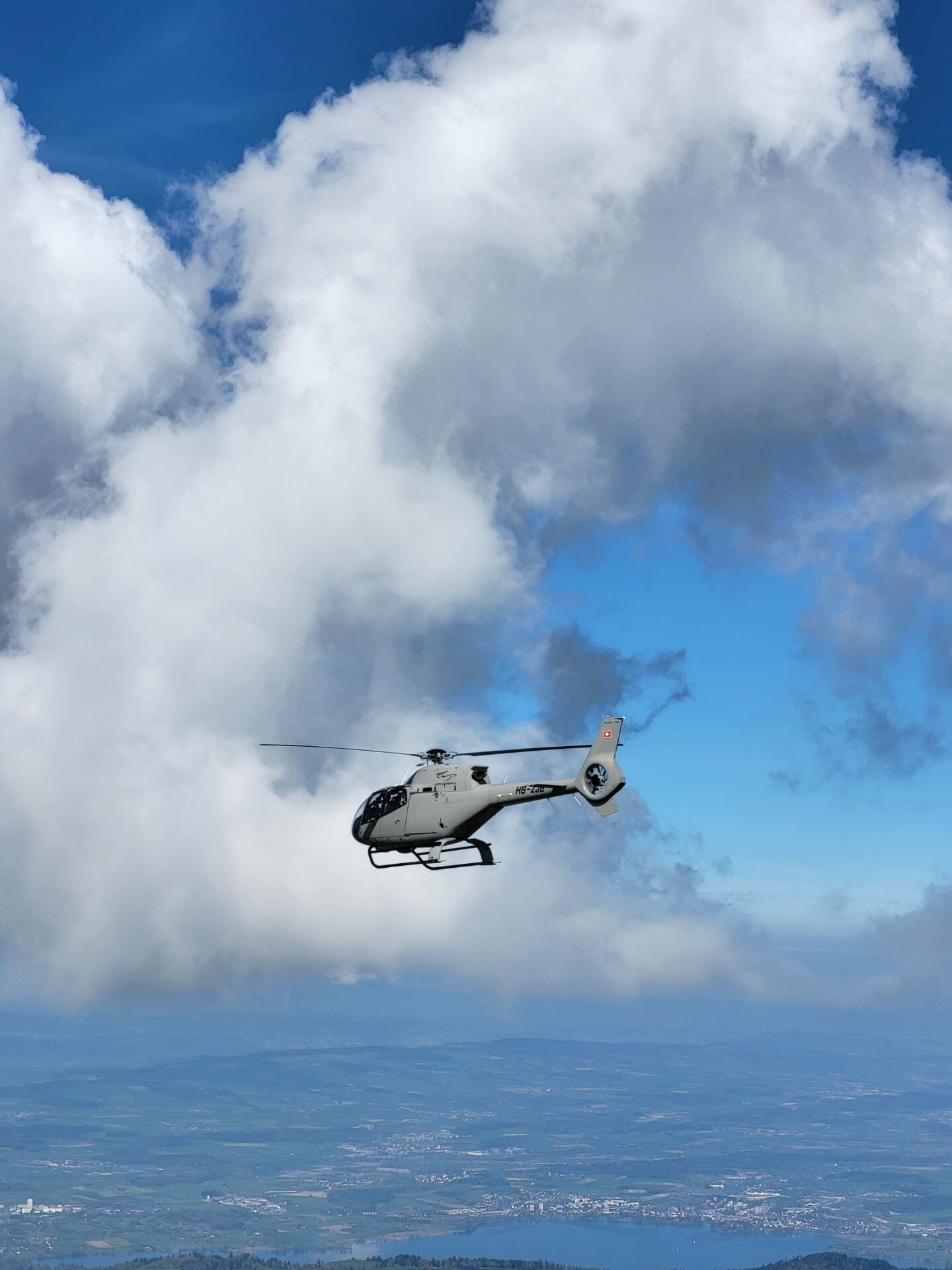 Restaurant-Flug - Mit dem Heli zum zMittag