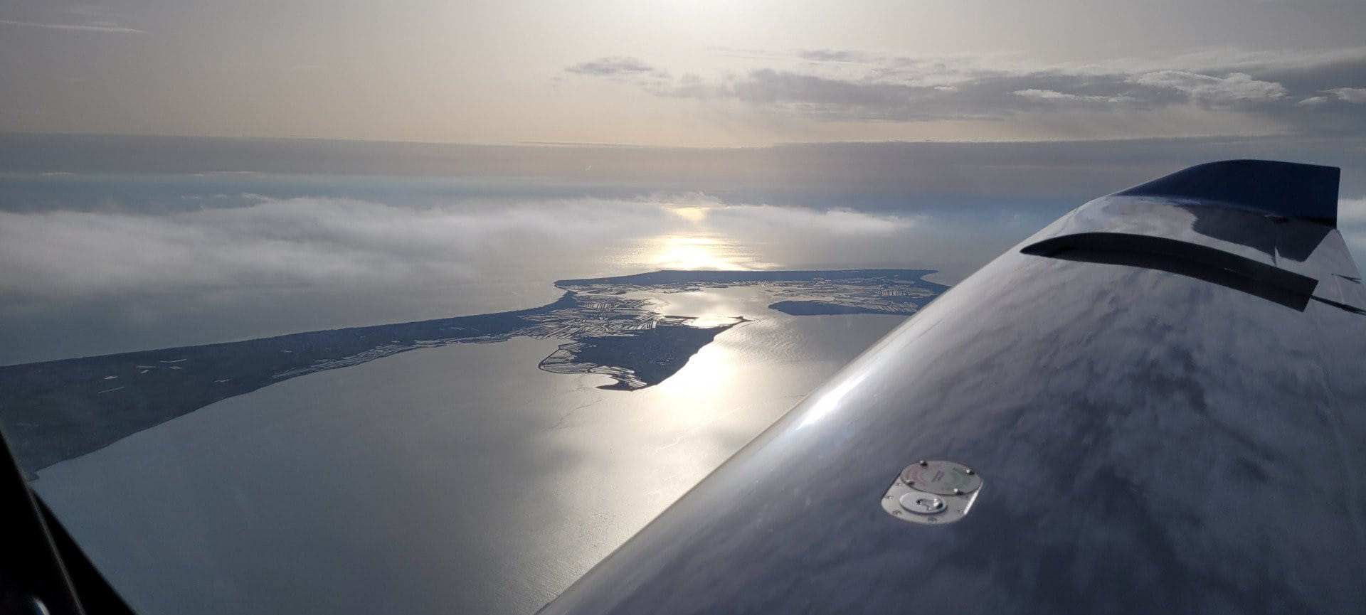 Une journée à la Rochelle, Tour de l'Ile de Ré en avion