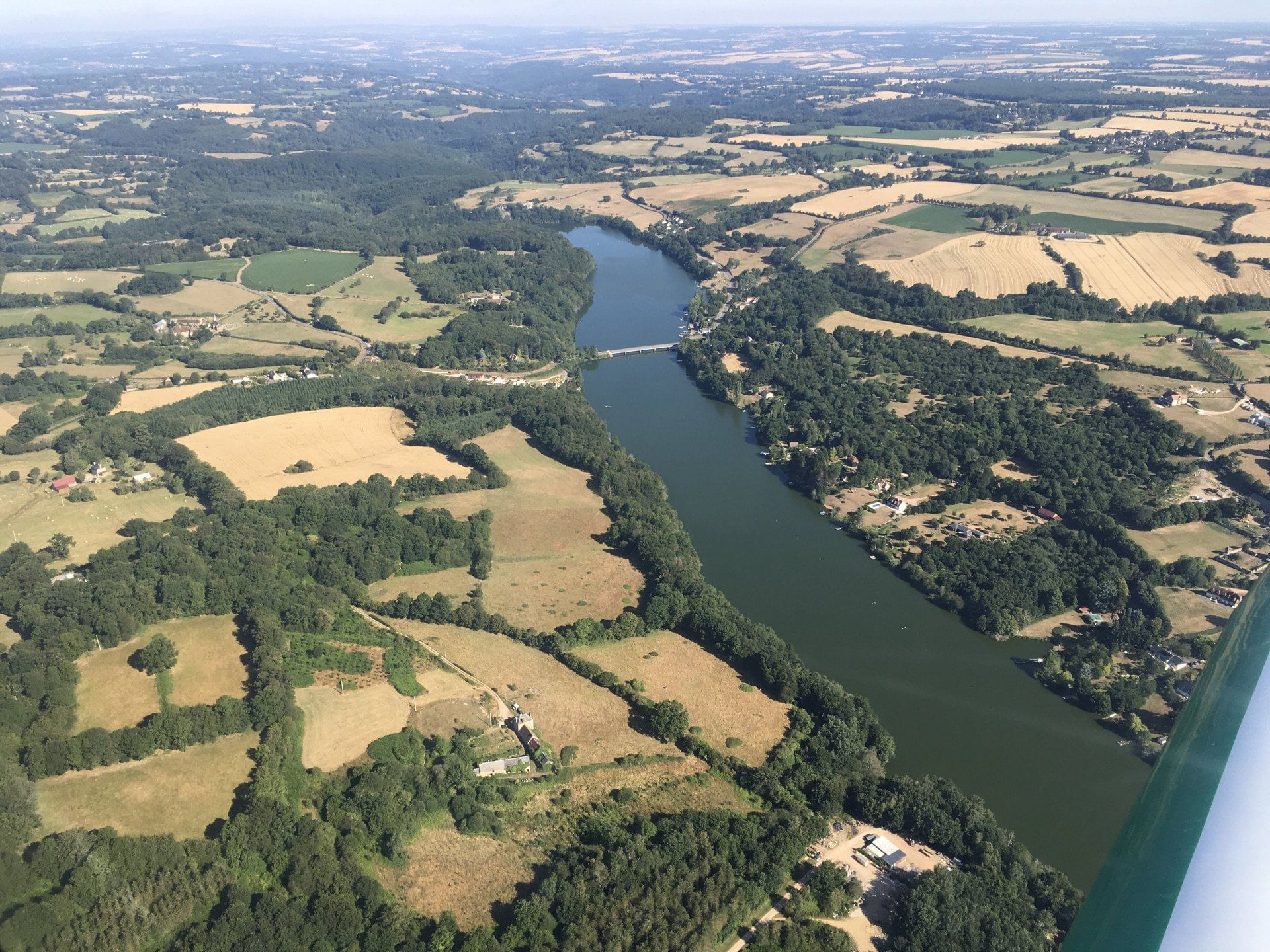 Découvrez la Suisse Normande vue du ciel