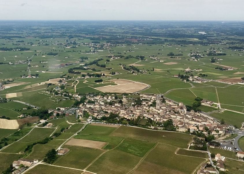 Les Vignobles et Châteaux vus du ciel