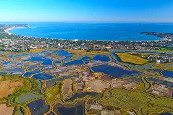 Balade aérienne Nantes Baie de la Baule Guérande Nantes