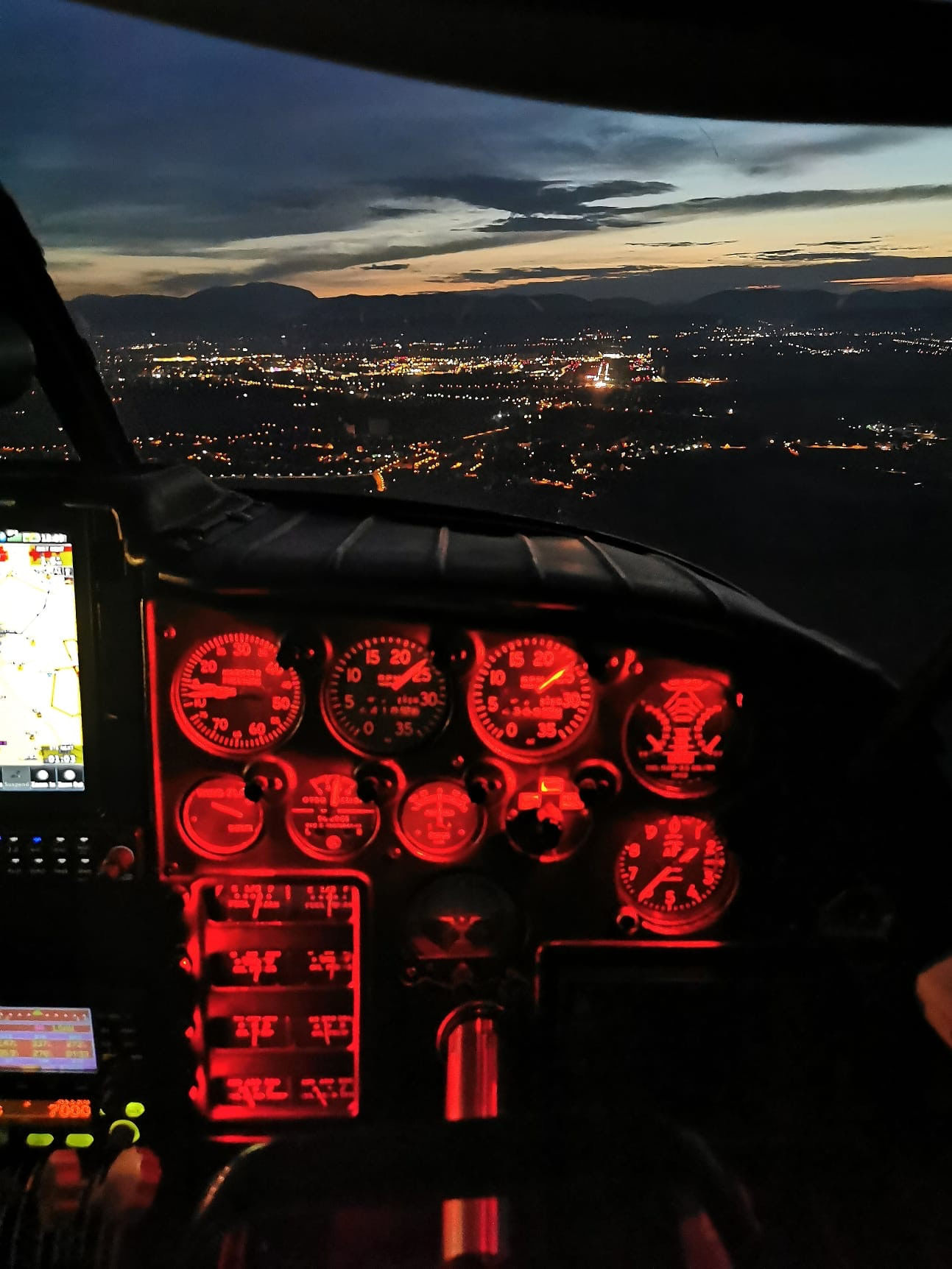 Anflug auf Wiener Neustadt