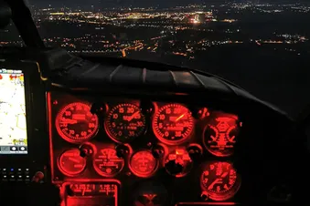 Anflug auf Wiener Neustadt