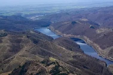 Flug vom Harz nach Sylt