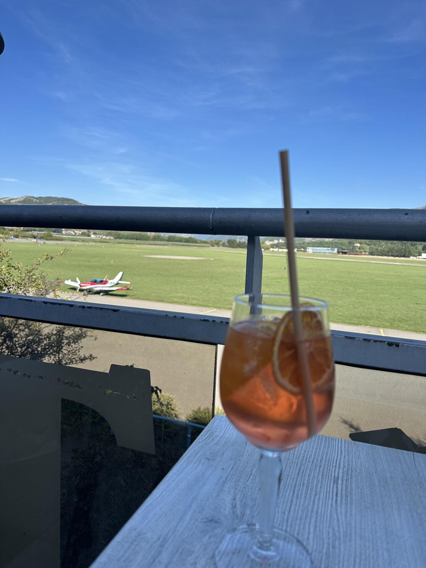 Vu depuis le restaurant
