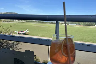 Vu depuis le restaurant