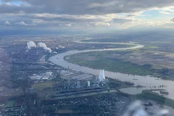 Rundflug Niederrhein - Ruhrgebiet