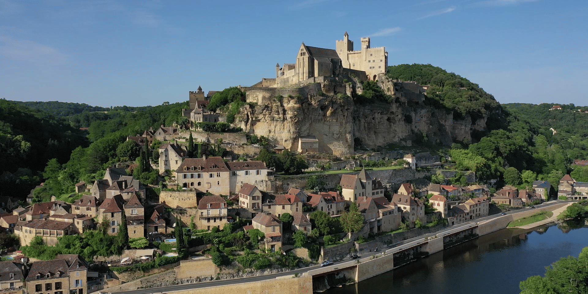 Beynac et son château.