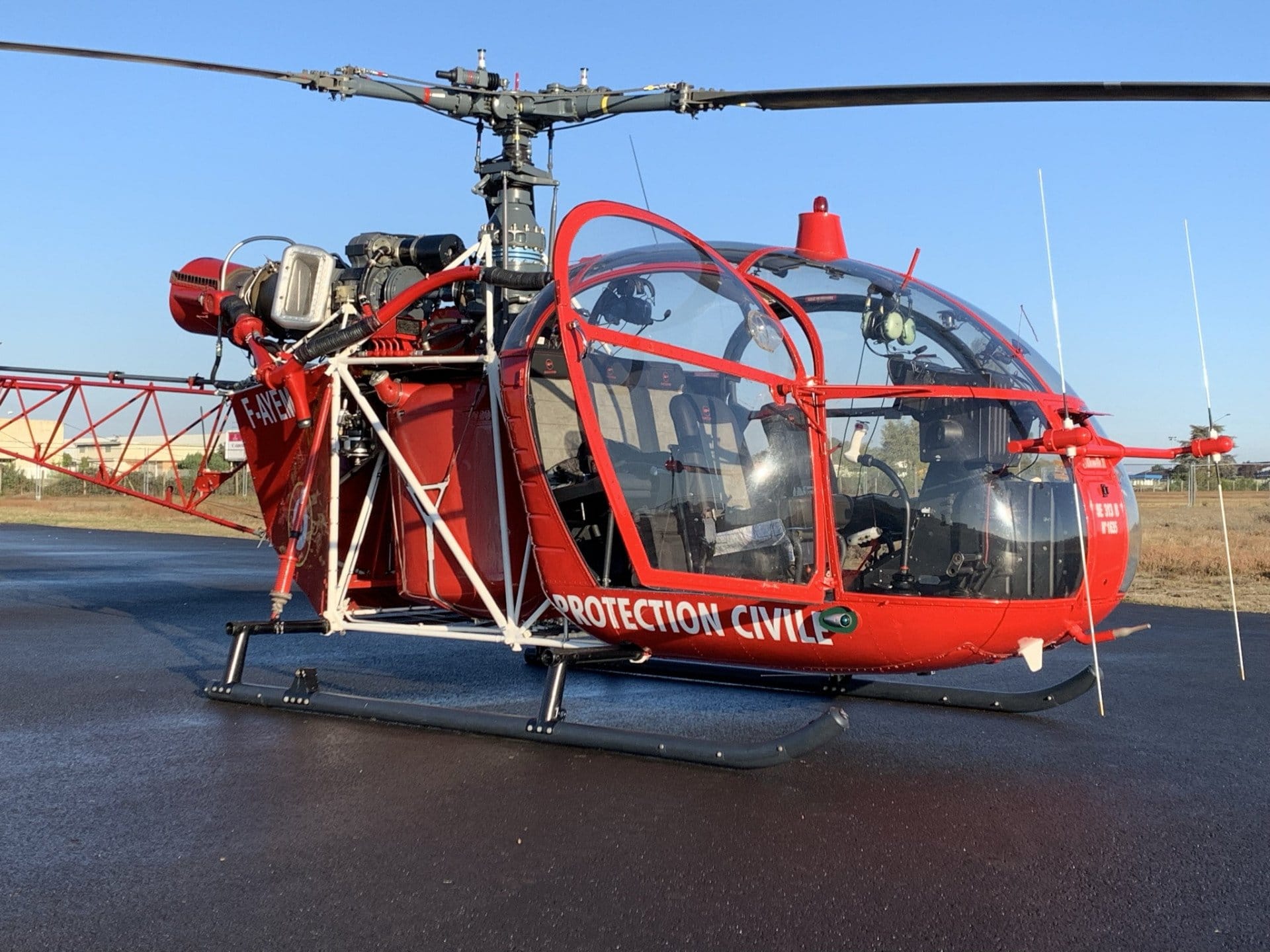 Balade en Centre-Val de Loire en hélicoptère