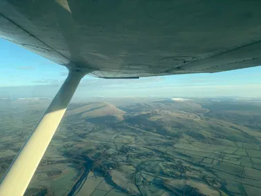 Sightseeing flight over Lancaster, Kendal and Windermere