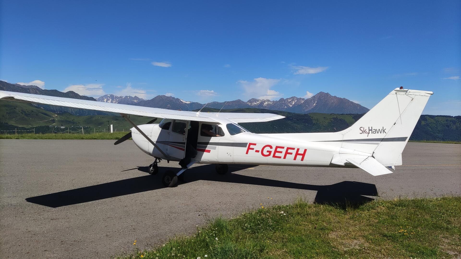 Vue extérieur du Cessna
