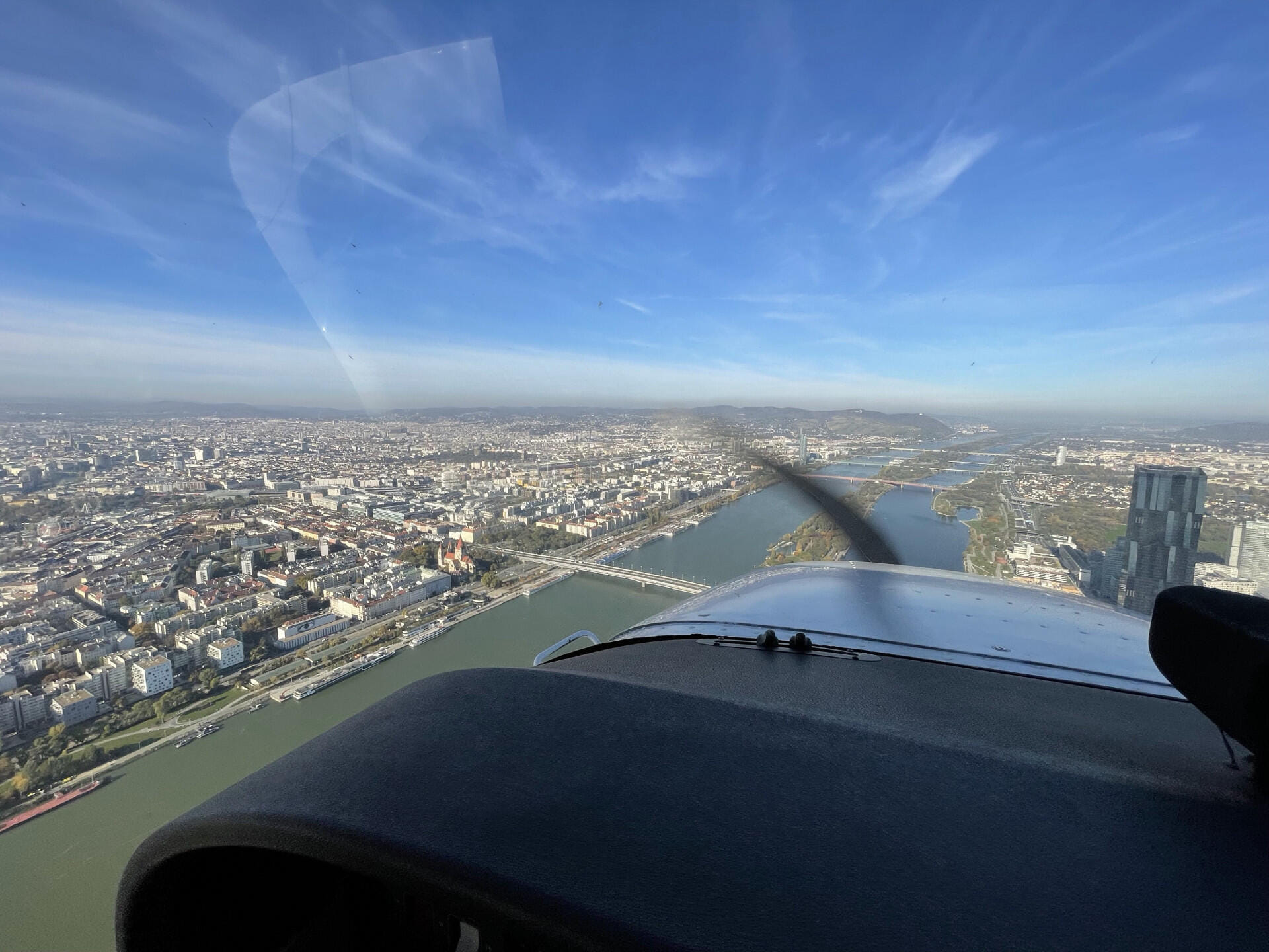 Rundflug Wien und/oder  Wien Umgebung