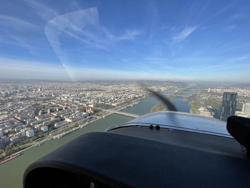 Rundflug Wien und/oder Wien Umgebung