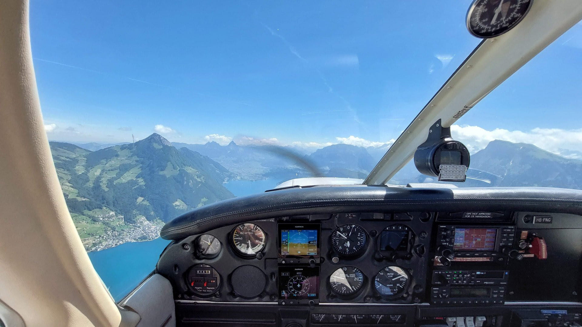 Rundflug Säntis und die Ostschweiz