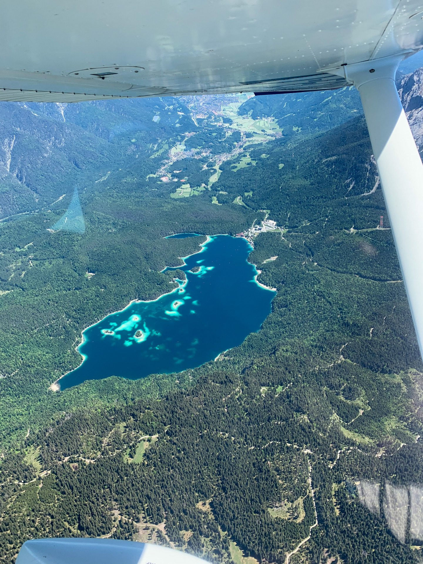 Zugspitze von oben entdecken