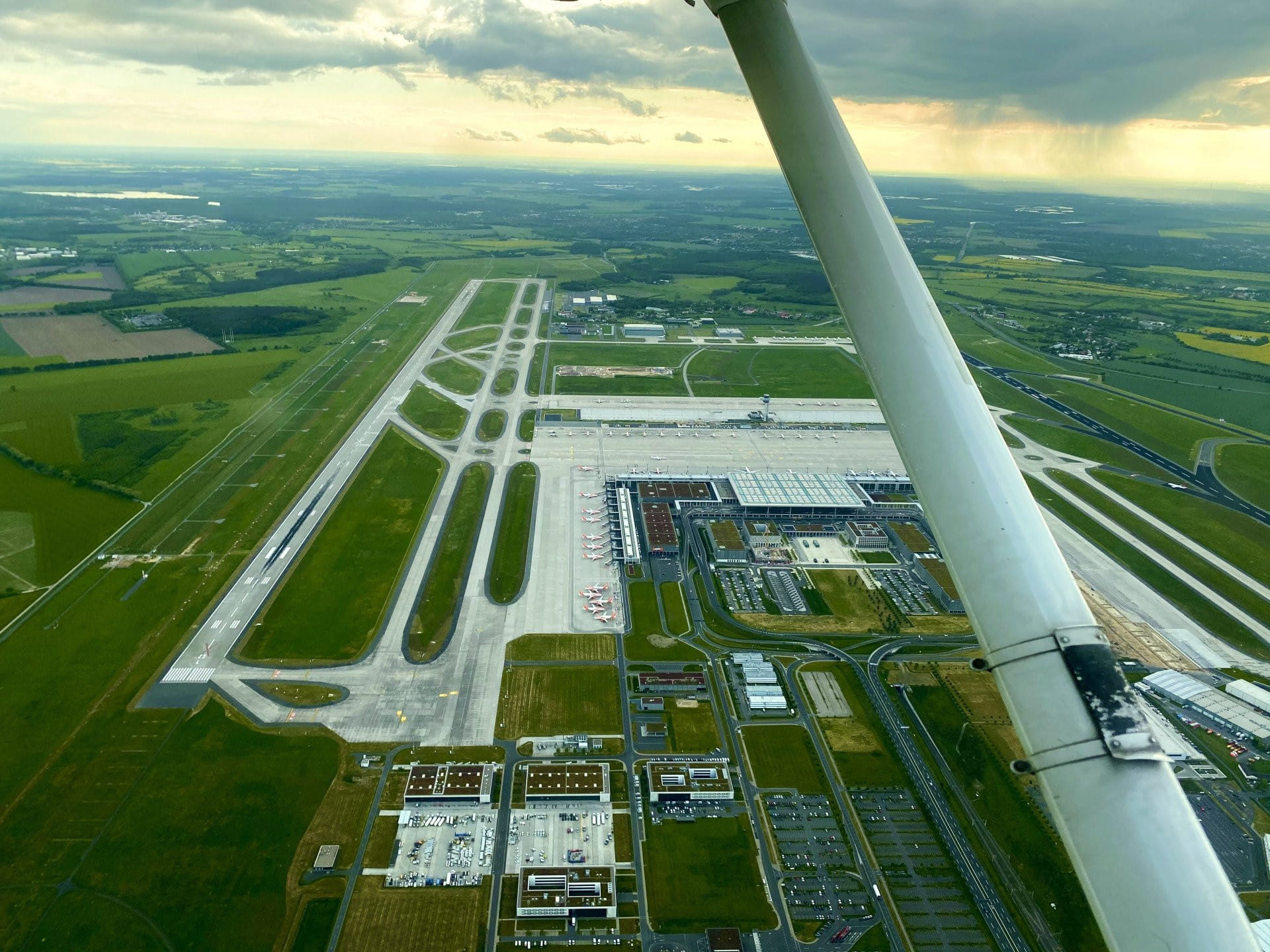 Rundflug über Berlin, Potsdam, Schloss Sanssouci 2-3 Pers.