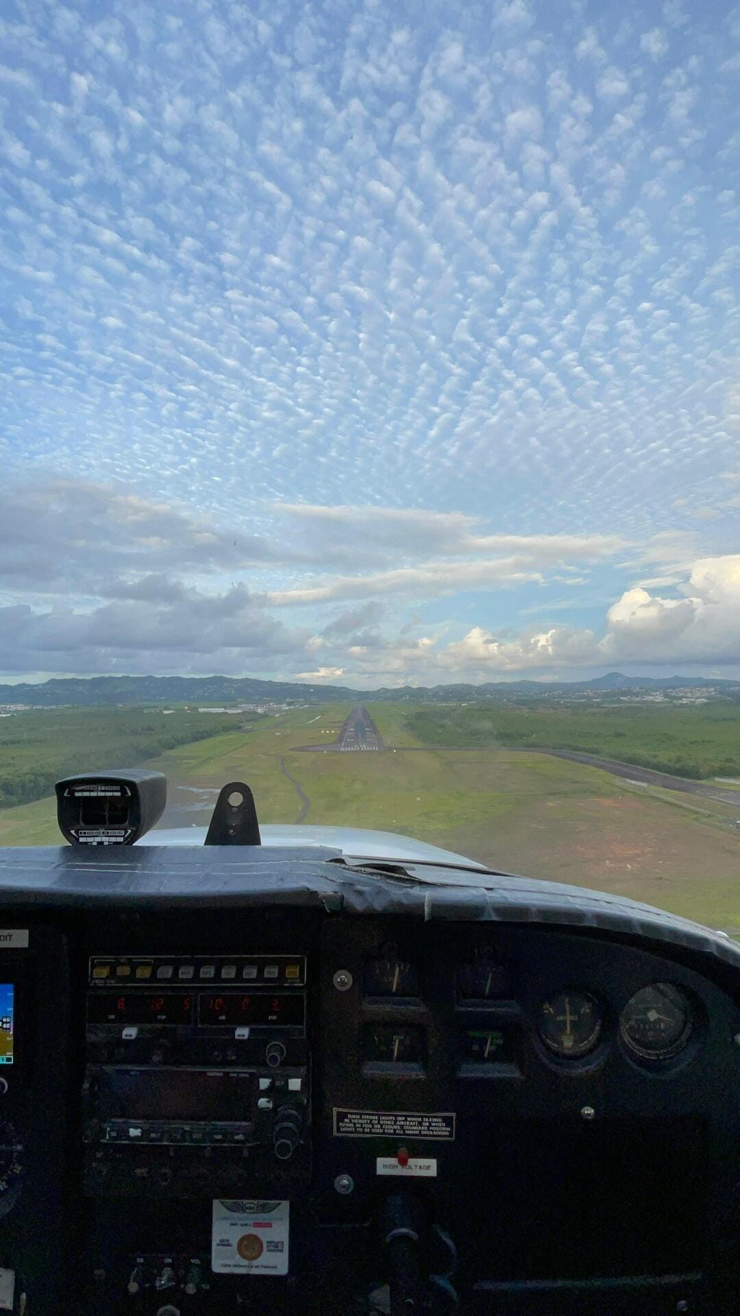 Vol local autour de la Martinique
